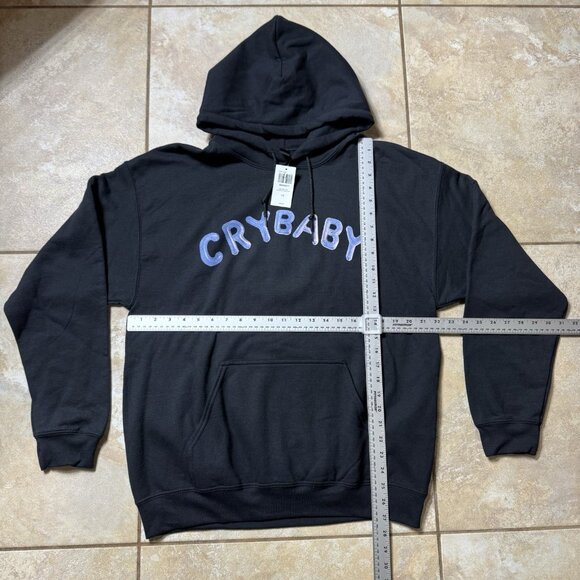 Melanie Martinez Cry Baby Sad Bear Hoodie Hot Topic Exclusive LARGE New - Picture 4 of 9